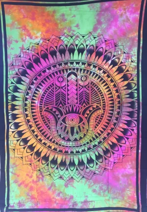 MANTA MEDIANA HAMSA MULTICOLOR