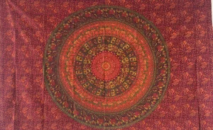 MANTA MEDIANA MANDALA TINTO