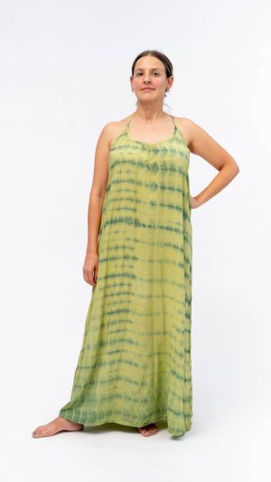 VESTIDO TIE DYE VERDE